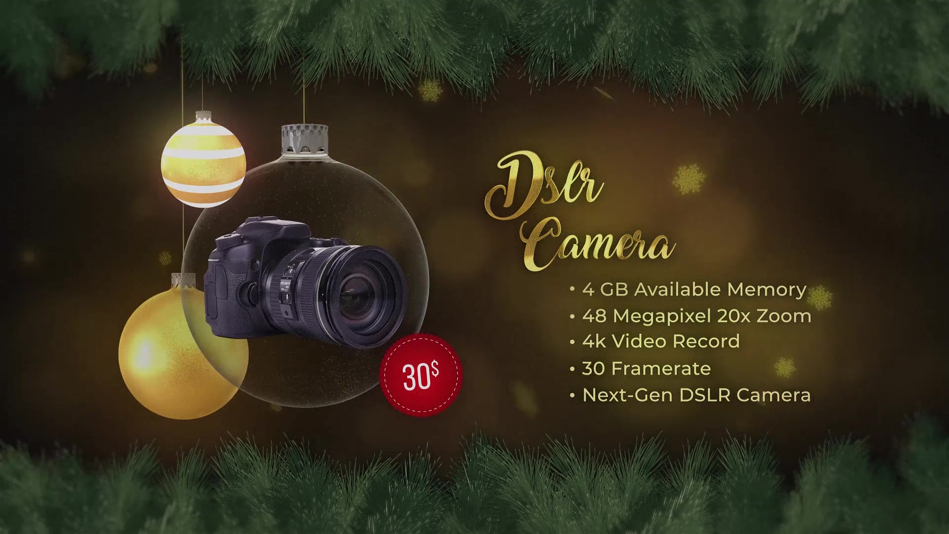 Christmas Sale Promo Videohive 29656333 After Effects Image 5
