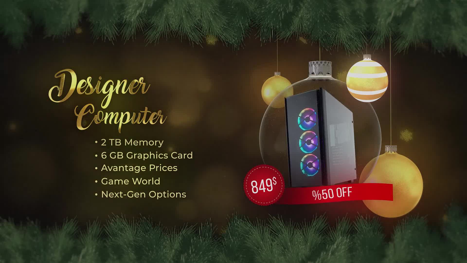 Christmas Sale Promo Videohive 29656333 After Effects Image 8