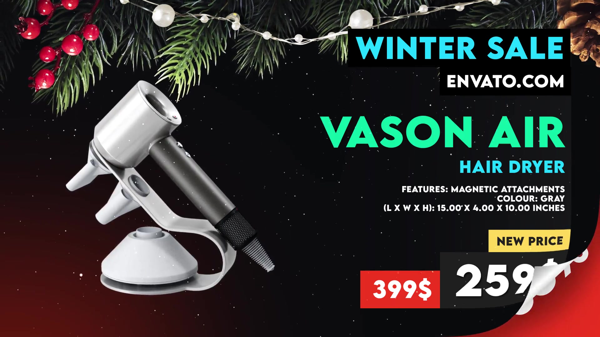 Christmas Sale Retail Promo Videohive 35116859 After Effects Image 4