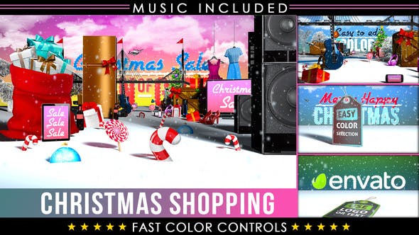 Christmas Sale Shopping - 22950911 Download Videohive