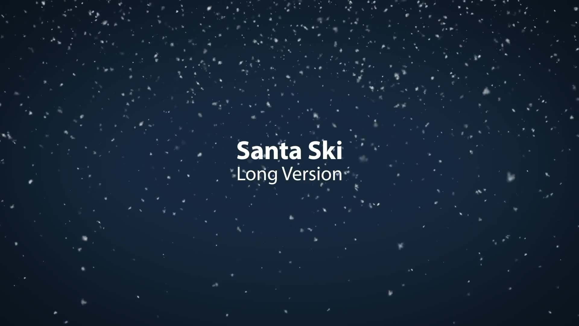 Christmas Santa Ski Videohive 21117211 After Effects Image 1