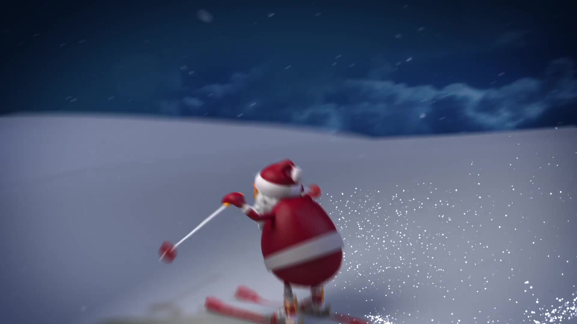 Christmas Santa Ski Videohive 21117211 After Effects Image 3