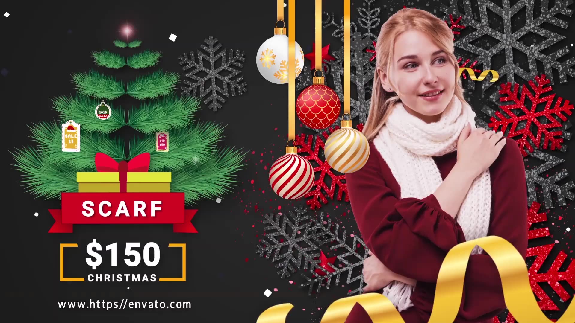 Christmas Shopping Sale Mogrt Videohive 33966401 Premiere Pro Image 3