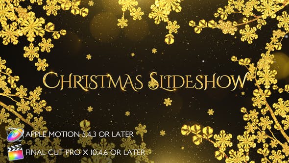 Christmas Slideshow Apple Motion - Videohive 29516487 Download