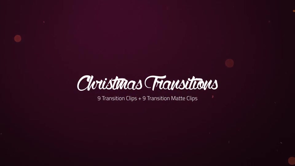 Christmas Slideshow & Christmas Particle Transitions Videohive 25174120 After Effects Image 13