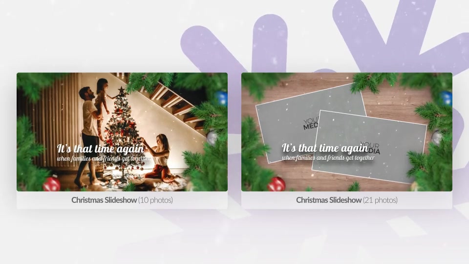 Christmas Slideshow & Christmas Particle Transitions Videohive 25174120 After Effects Image 3