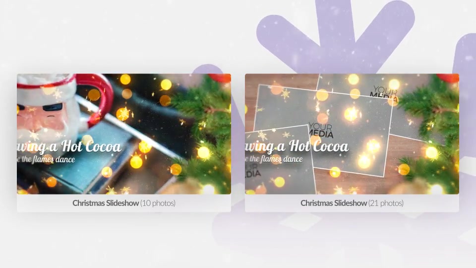 Christmas Slideshow & Christmas Particle Transitions Videohive 25174120 After Effects Image 5