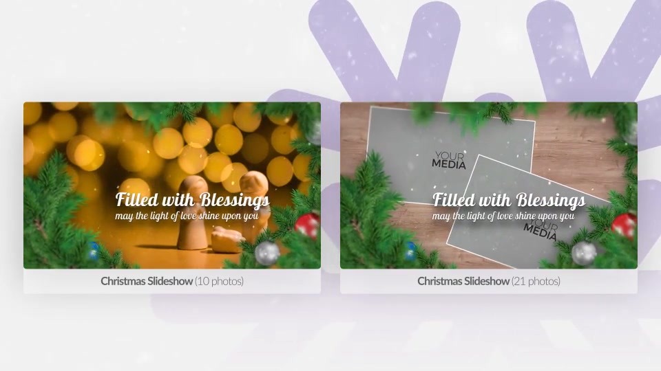 Christmas Slideshow & Christmas Particle Transitions Videohive 25174120 After Effects Image 7