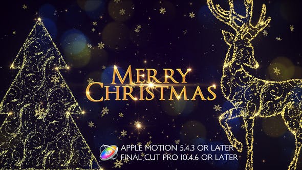 Christmas Slideshow Promo Apple Motion - Videohive Download 25233634