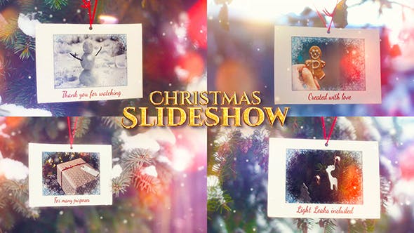 Christmas Slideshow Winter Photo Gallery - Download 20758071 Videohive