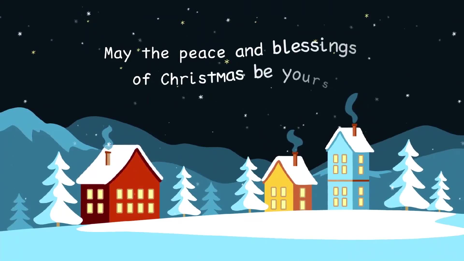 Christmas Snow Greetings | After Effects Videohive 29725582 After Effects Image 2