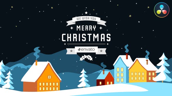 Christmas Snow Greetings | DaVinci Resolve - Download 34823930 Videohive