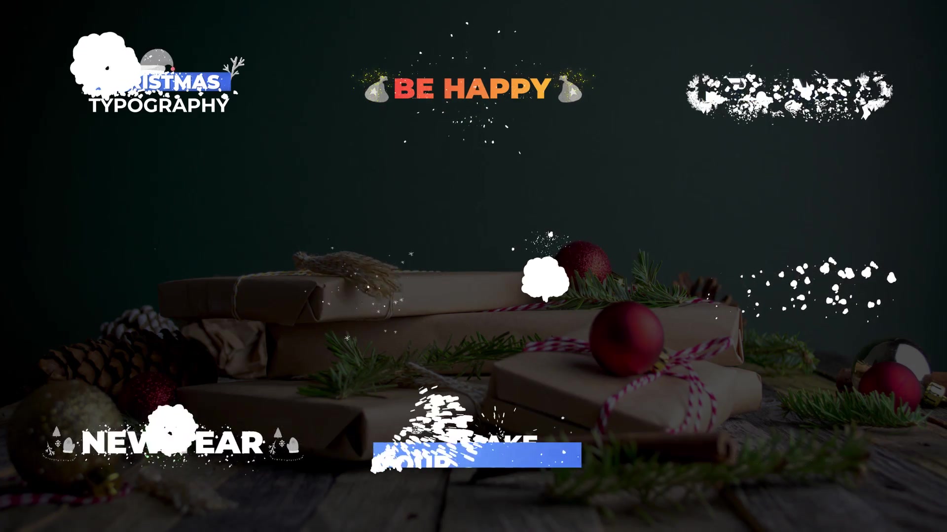 Christmas Snow Titles | After Effects Videohive 29479033 After Effects Image 12