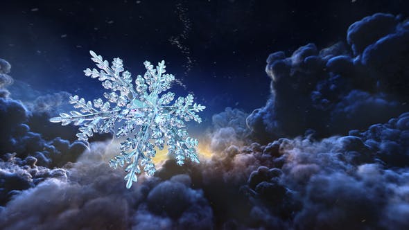 Christmas Snowflake Intro - 29640932 Download Videohive