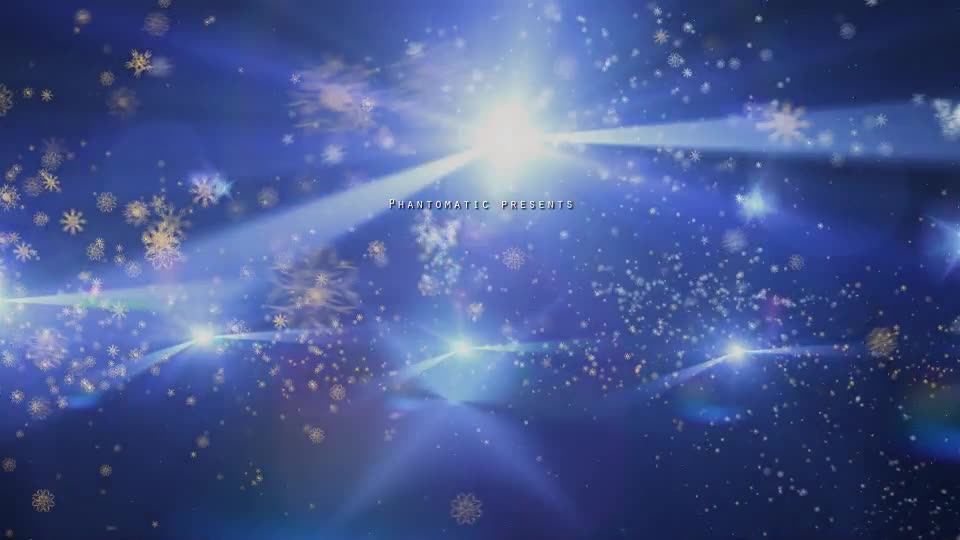 Christmas Snowflakes Blizzard - Download Videohive 14058212