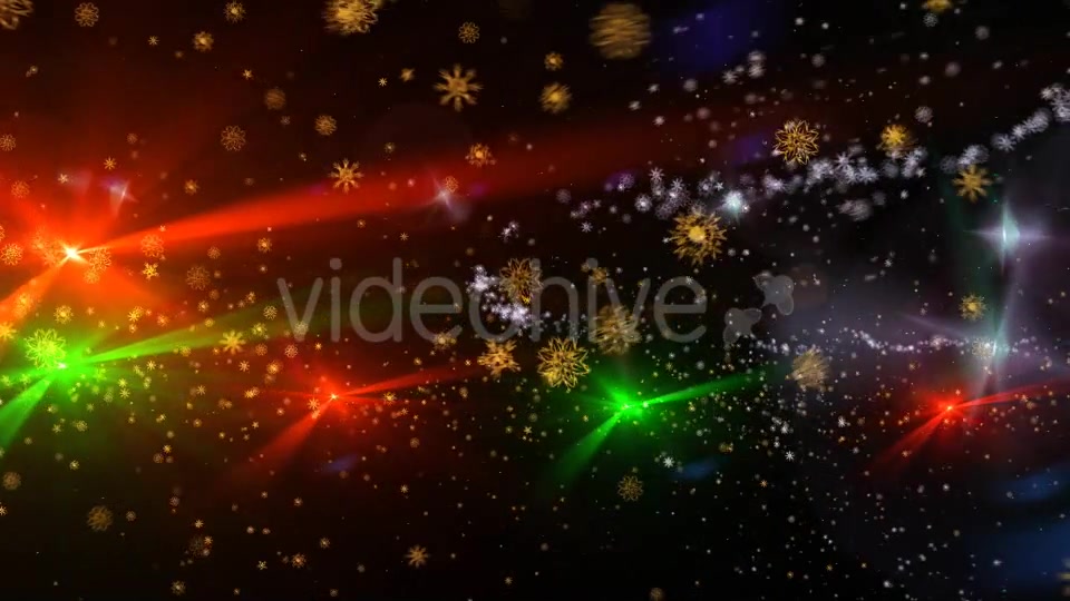 Christmas Snowflakes Blizzard - Download Videohive 14058212