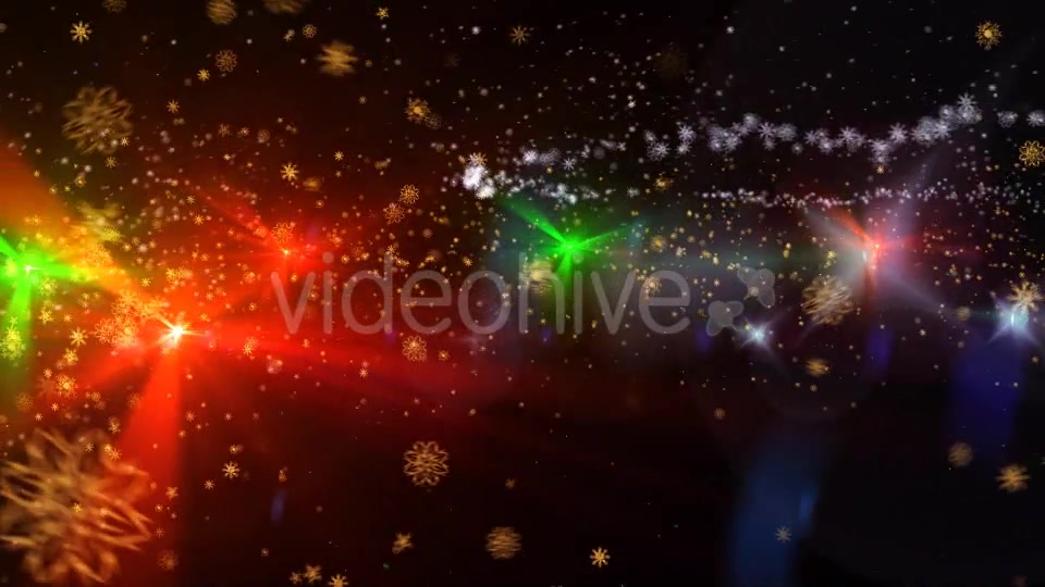 Christmas Snowflakes Blizzard - Download Videohive 14058212