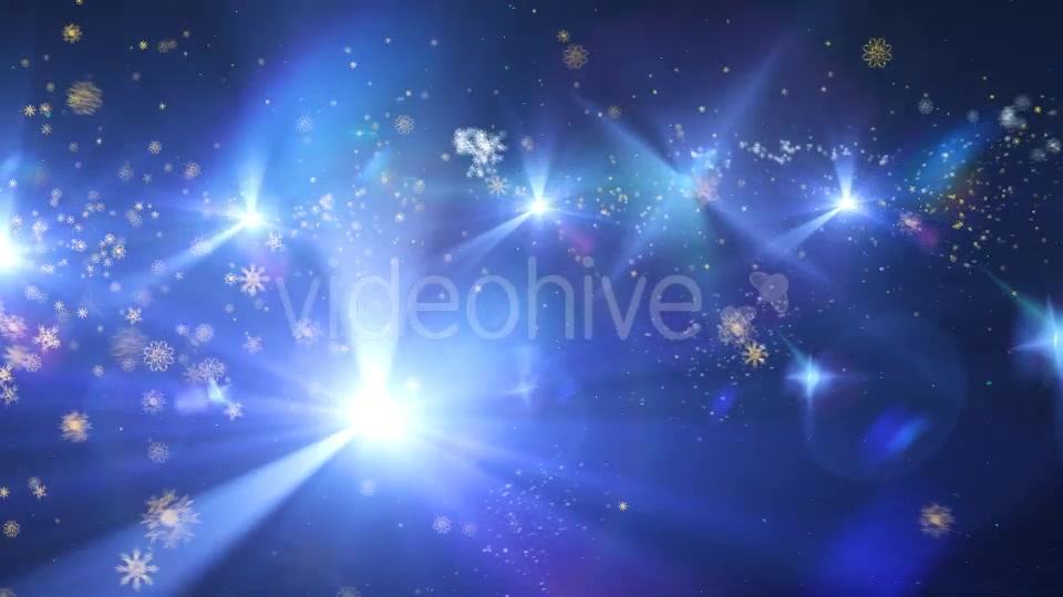 Christmas Snowflakes Blizzard - Download Videohive 14058212