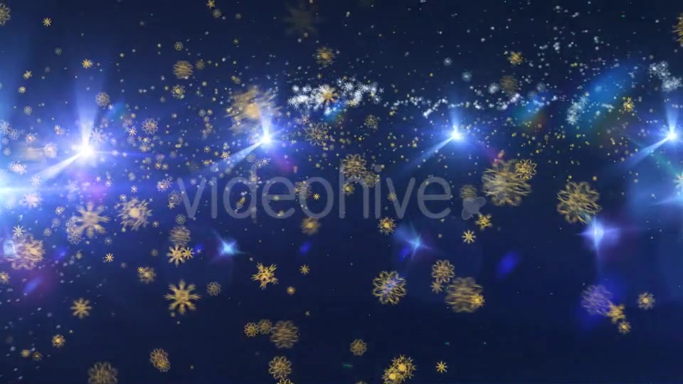 Christmas Snowflakes Blizzard - Download Videohive 14058212