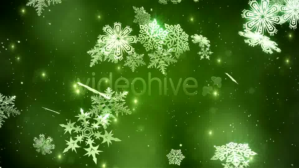 Christmas Snowflakes Loop Videohive 6371366 Motion Graphics Image 10