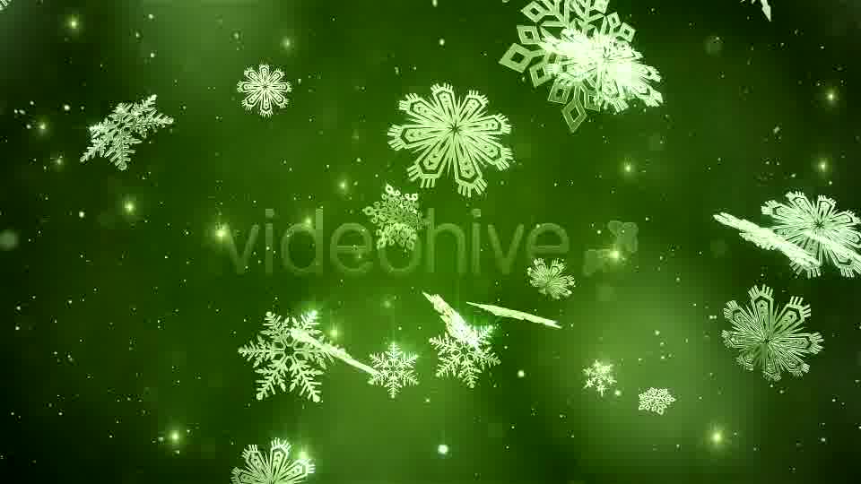 Christmas Snowflakes Loop Videohive 6371366 Motion Graphics Image 12
