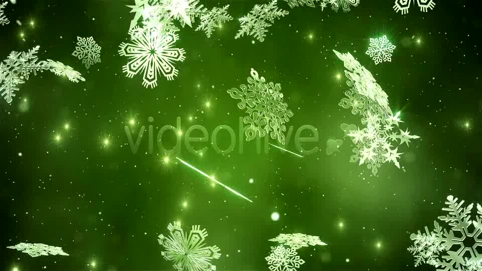 Christmas Snowflakes Loop Videohive 6371366 Motion Graphics Image 8