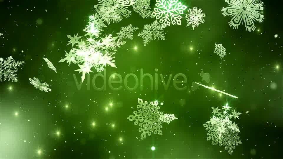 Christmas Snowflakes Loop Videohive 6371366 Motion Graphics Image 9