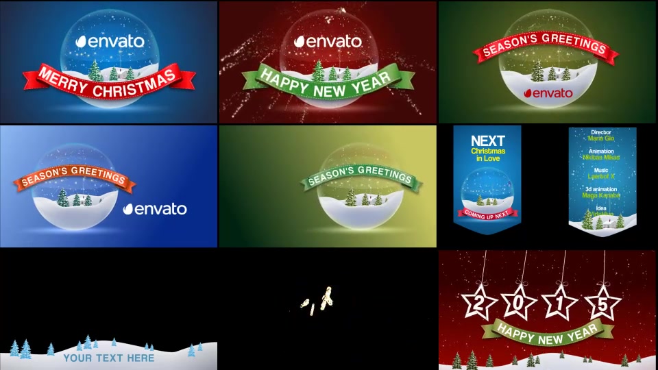 Christmas SnowGlobe Package Videohive 9496419 After Effects Image 12