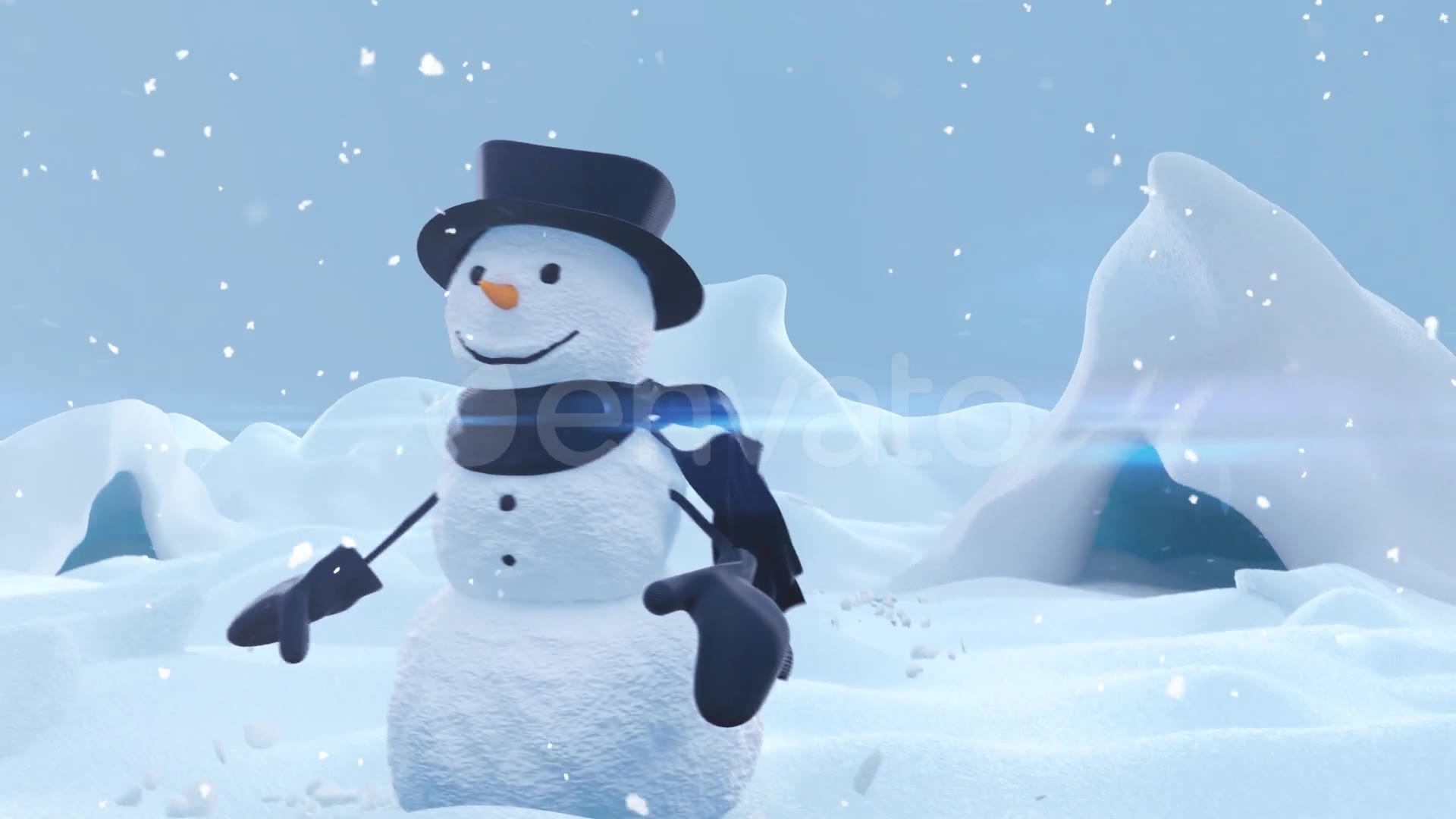 Christmas Snowman Videohive 22936354 After Effects Image 2