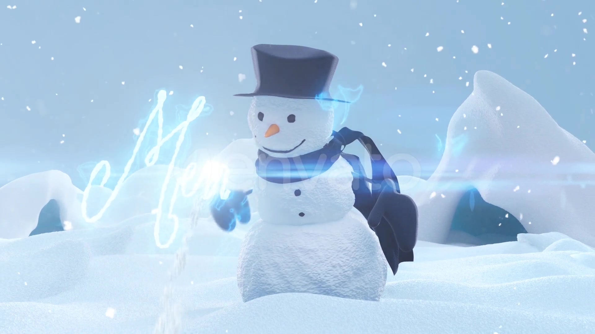 Christmas Snowman Videohive 22936354 After Effects Image 3