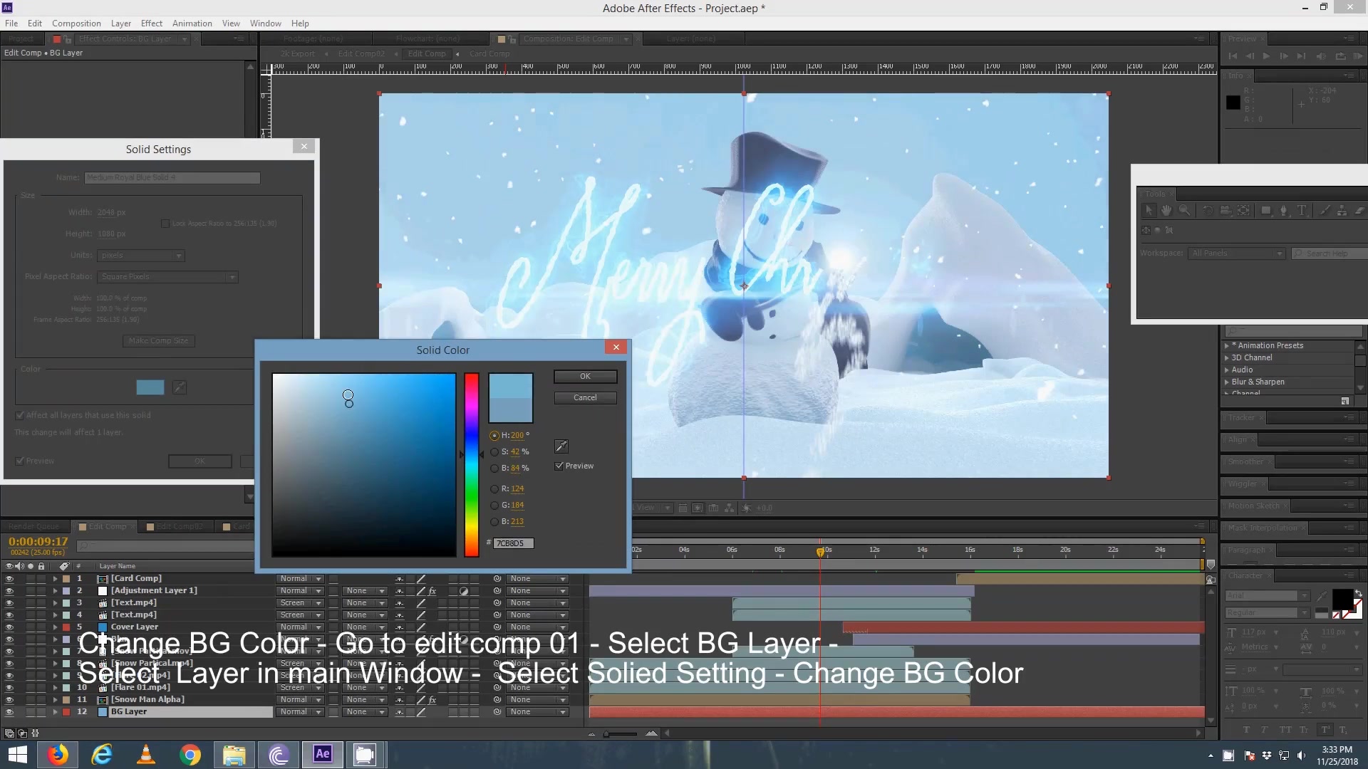 Christmas Snowman Videohive 22936354 After Effects Image 8