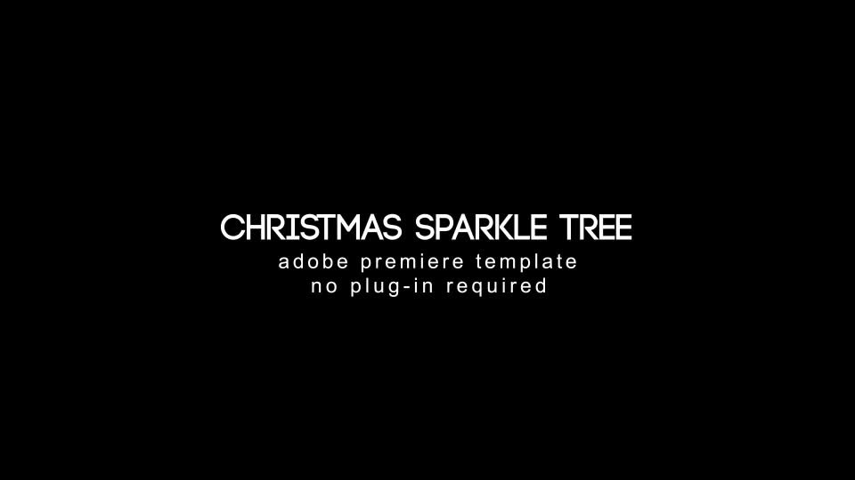 Christmas Sparkle Tree Premiere Pro - Download Videohive 22859258