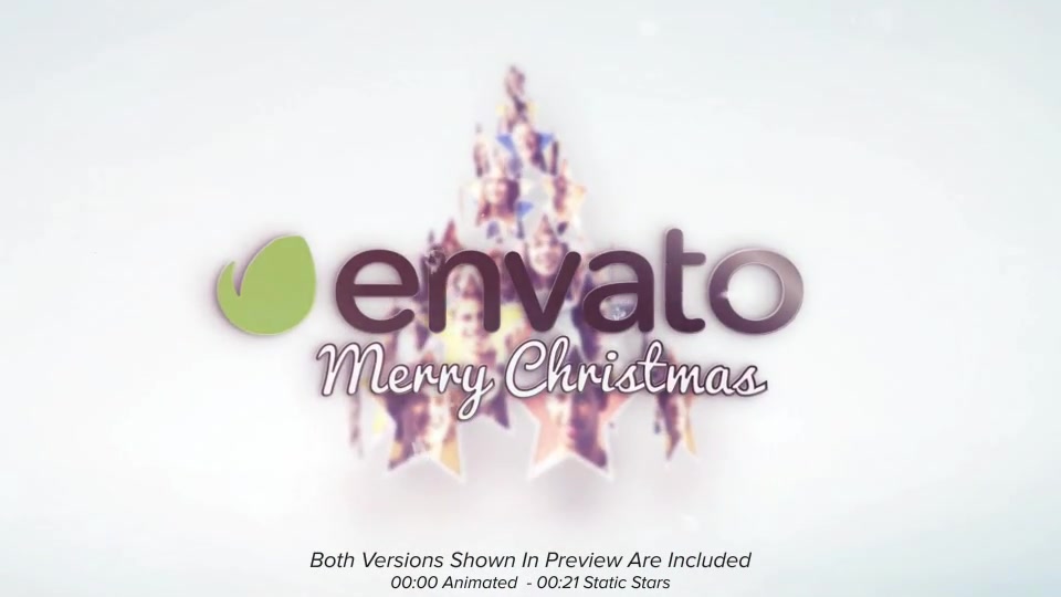 Christmas Stars Tree Greetings Videohive 9503670 After Effects Image 12