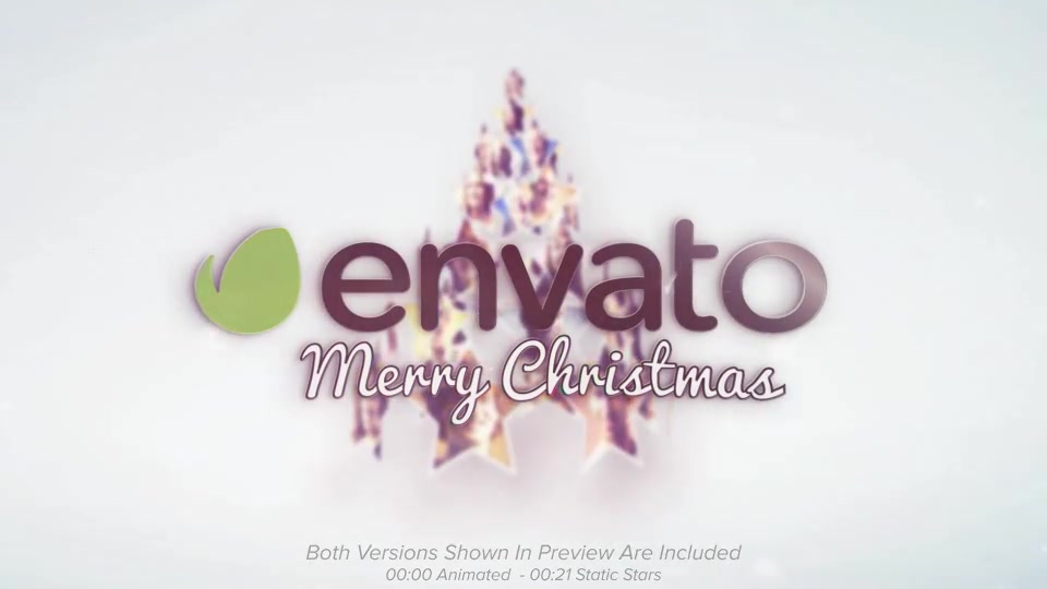 Christmas Stars Tree Greetings Videohive 9503670 After Effects Image 13
