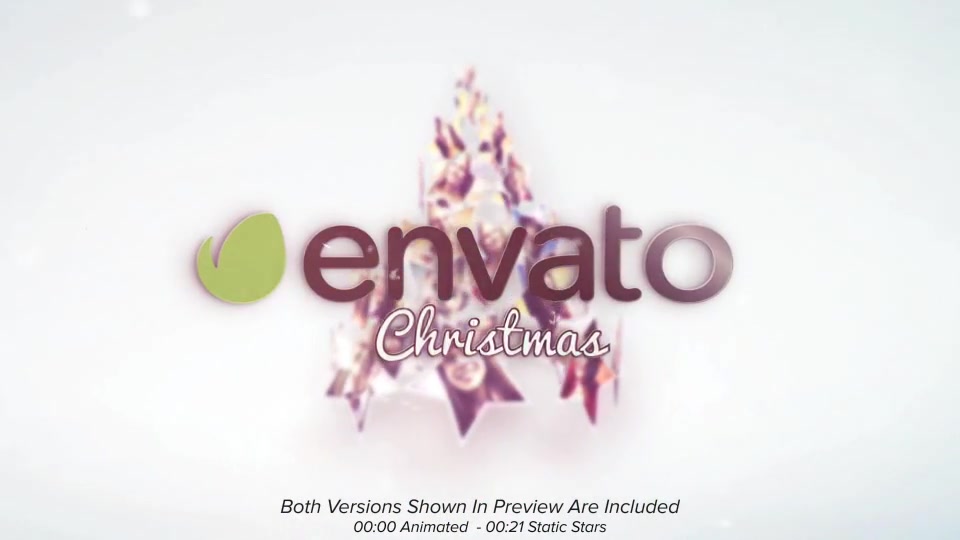 Christmas Stars Tree Greetings Videohive 9503670 After Effects Image 5