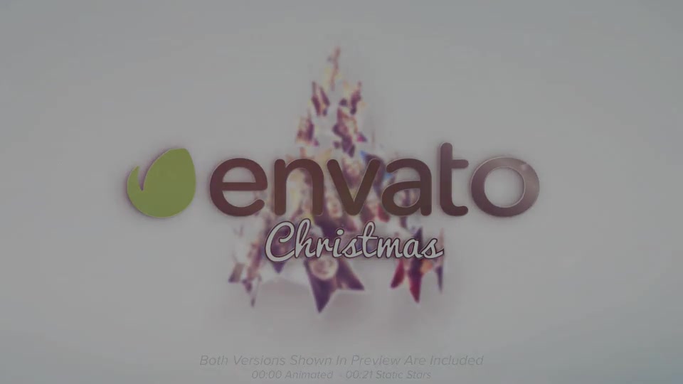 Christmas Stars Tree Greetings Videohive 9503670 After Effects Image 6