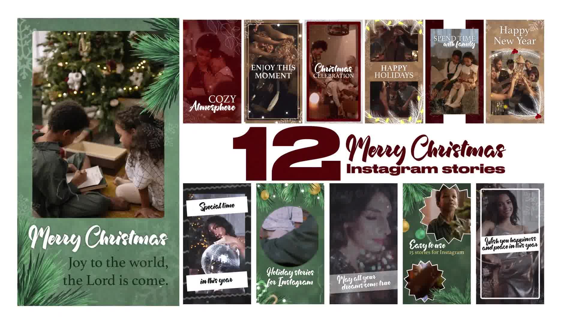 Christmas Stories 12 in 1 Videohive 42191502 After Effects Image 11