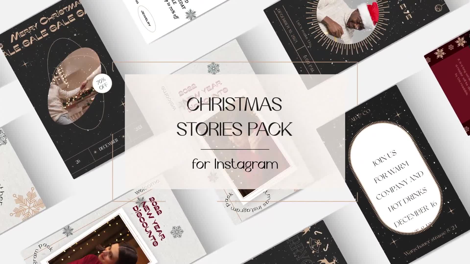 Christmas Stories & Posts Videohive 35132310 After Effects Image 2