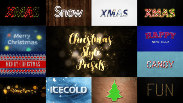 Christmas styles - 22868450 Download Videohive