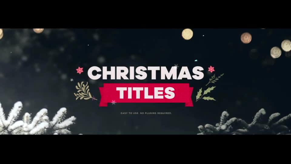 Christmas Text Animation Videohive 35038476 After Effects Image 2