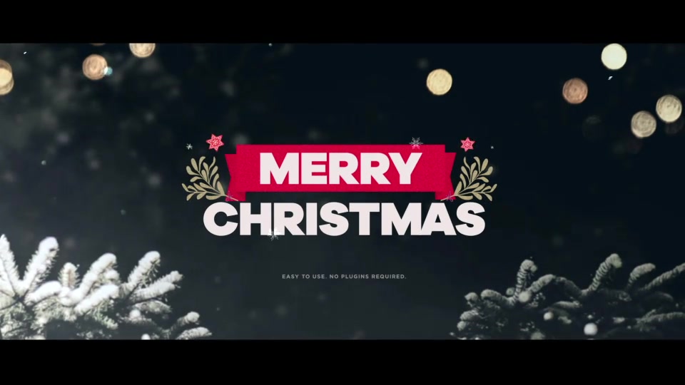 Christmas Text Animation Videohive 35038476 After Effects Image 8