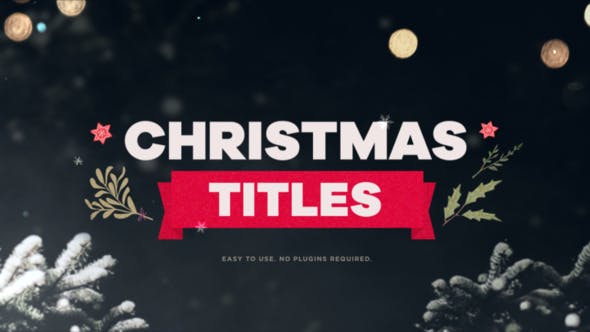 Christmas Text Animation - Videohive 35038476 Download