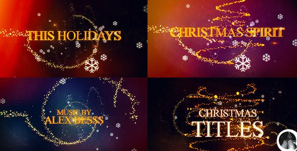 Christmas Titles - 13734313 Videohive Download