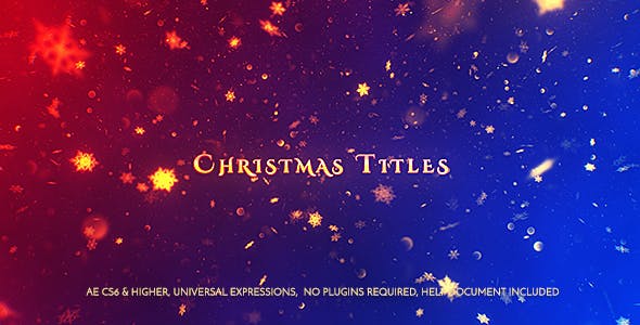 Christmas Titles - 21005037 Videohive Download