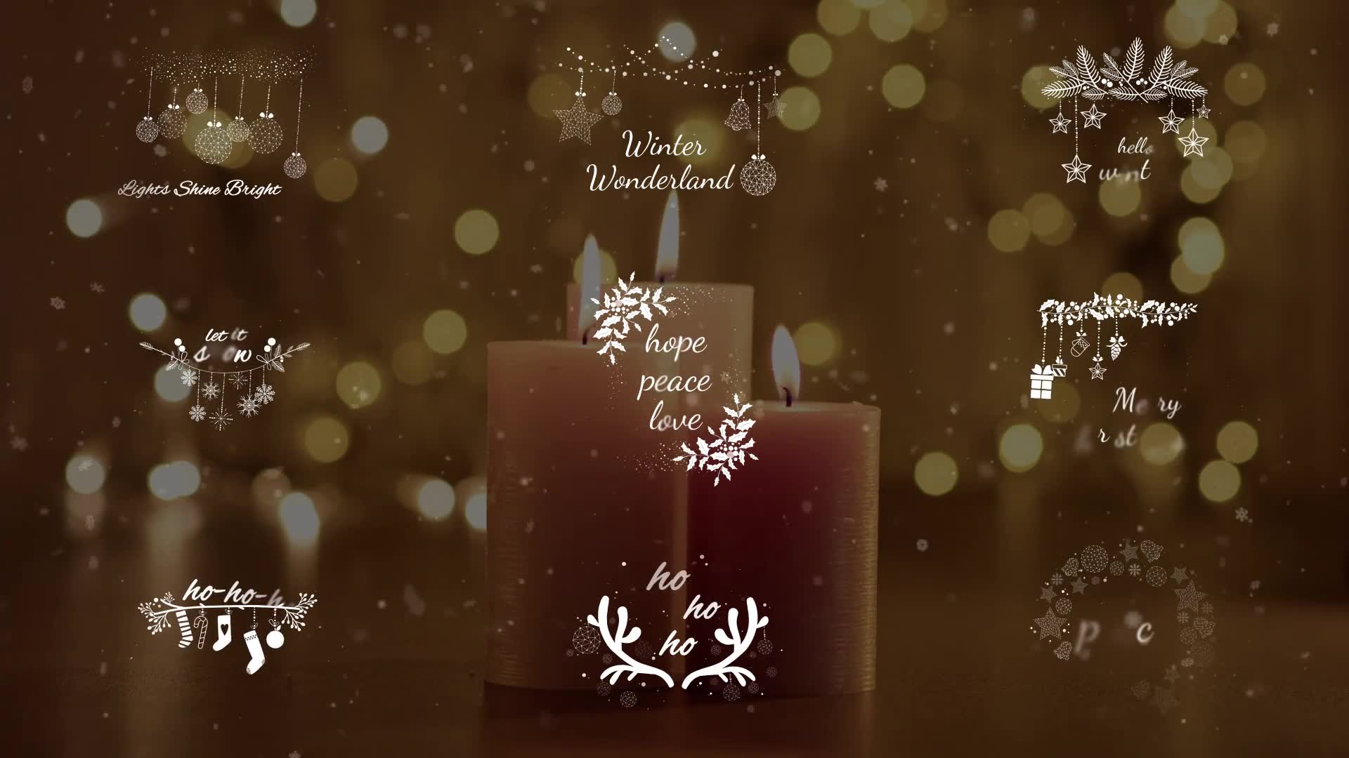 Christmas Titles Videohive 34659449 Premiere Pro Image 2