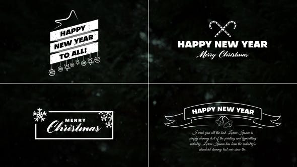 Christmas Titles - 35172443 Videohive Download