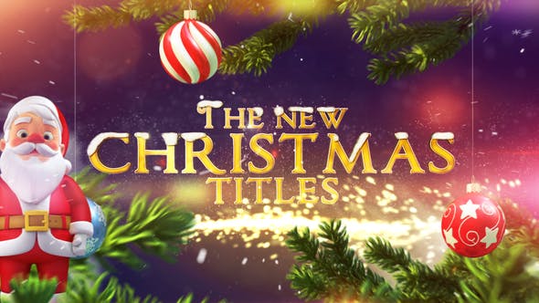 Christmas Titles 4 - 22825602 Videohive Download
