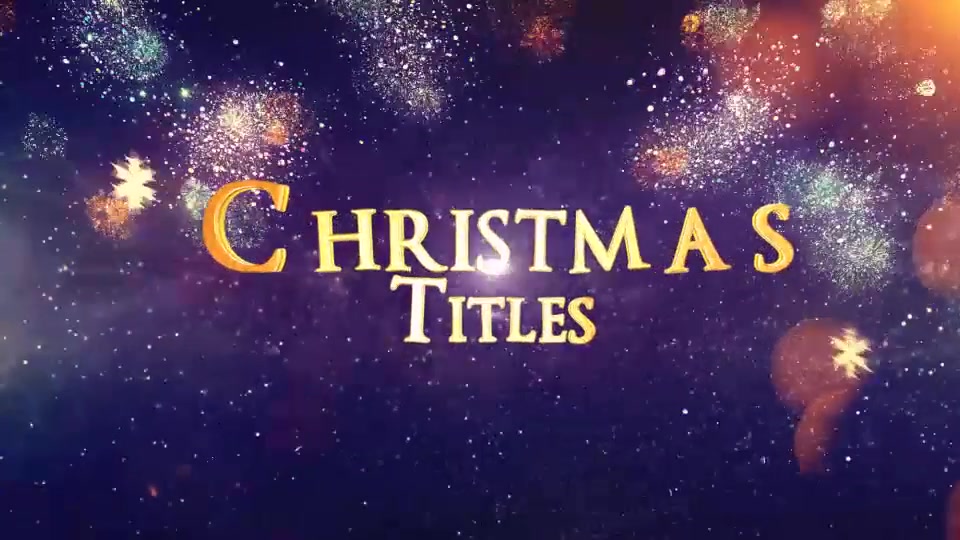 Christmas Titles 5 Videohive 25086201 After Effects Image 4