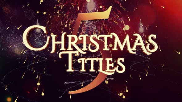 Christmas Titles 5 - 25086201 Download Videohive