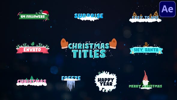 Christmas Titles | After Effects - Download 29706941 Videohive